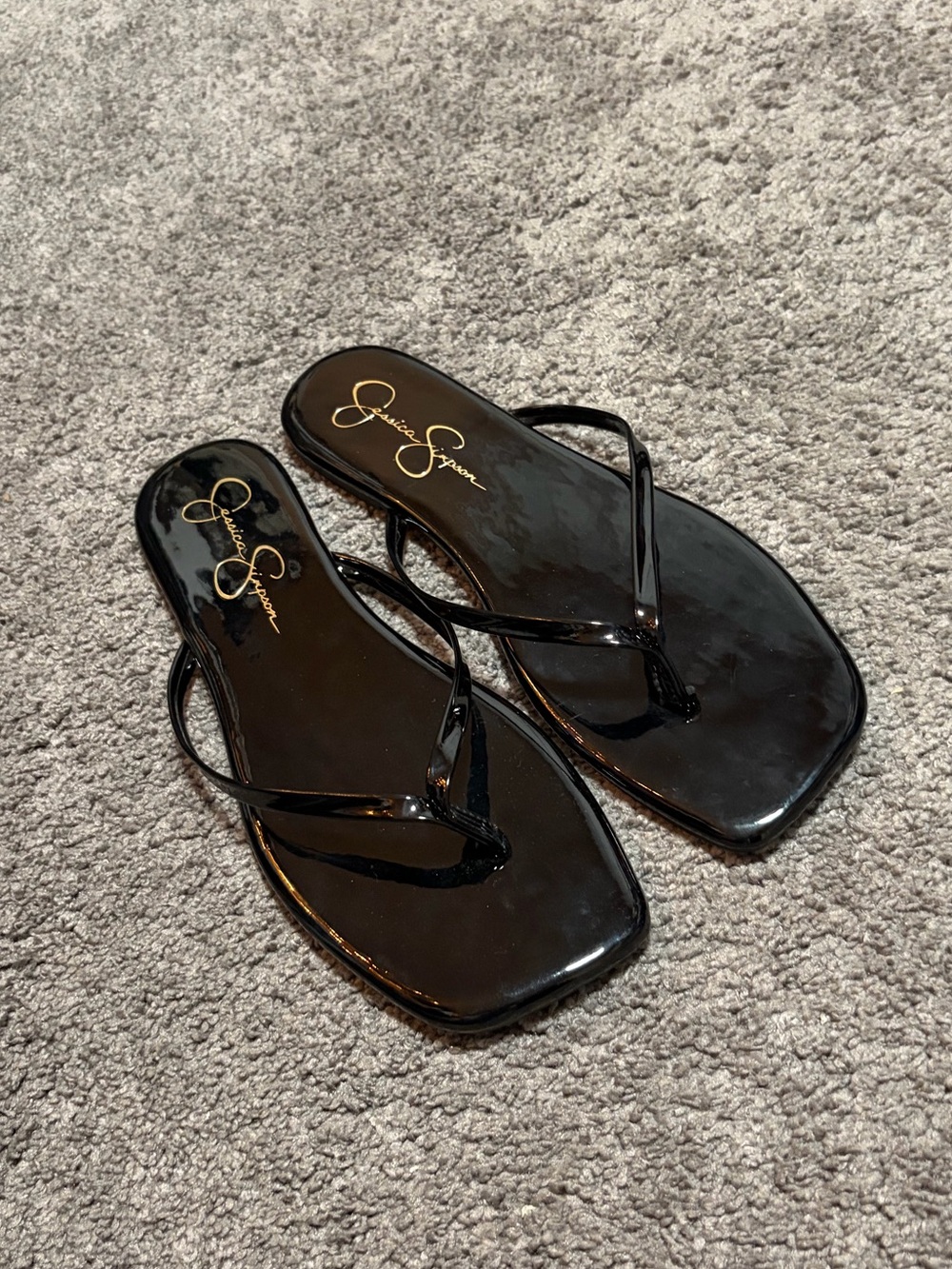 Jessica Simpson Black Sandals